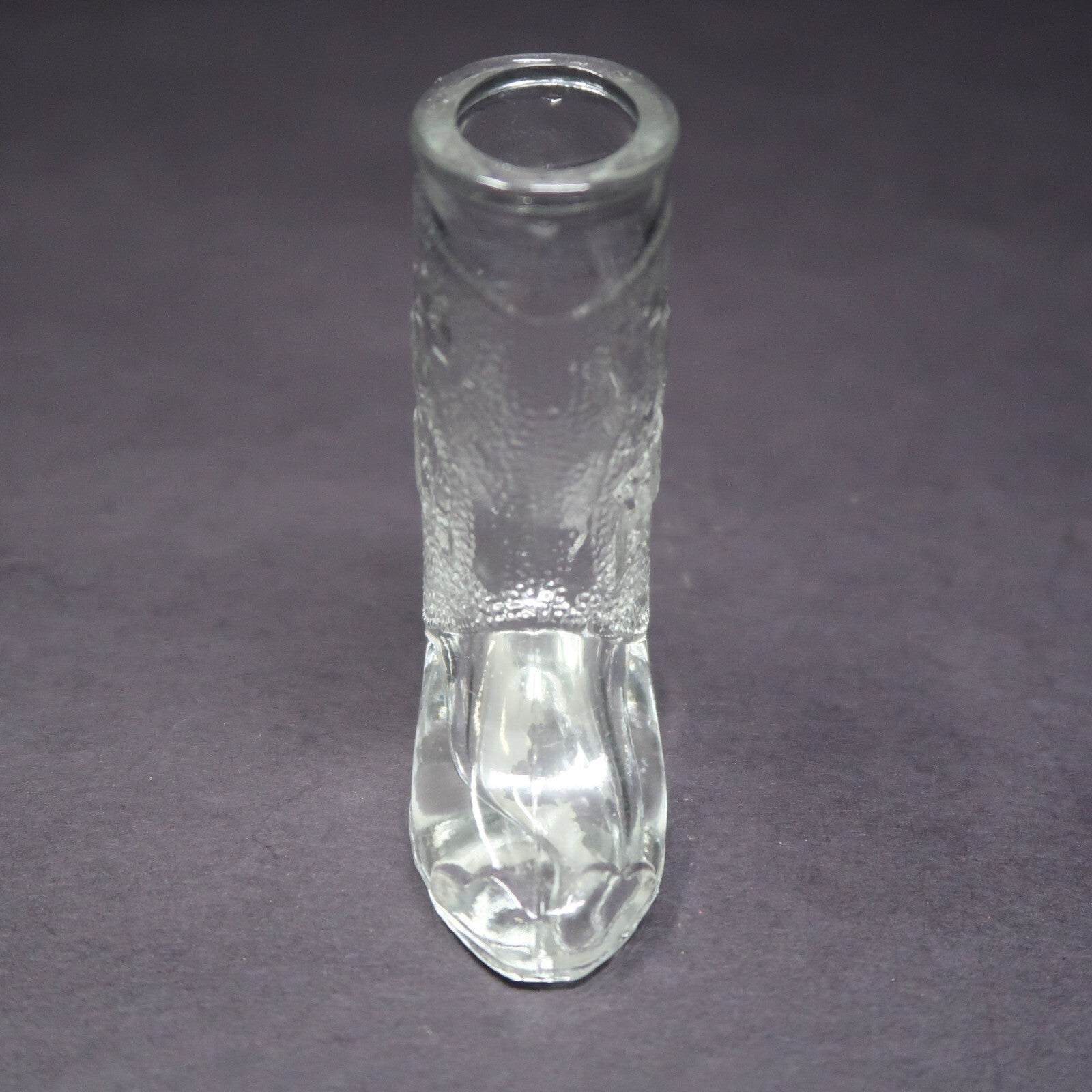 Jim Beam Cowboy Boots Shot Glass Barware H 3"