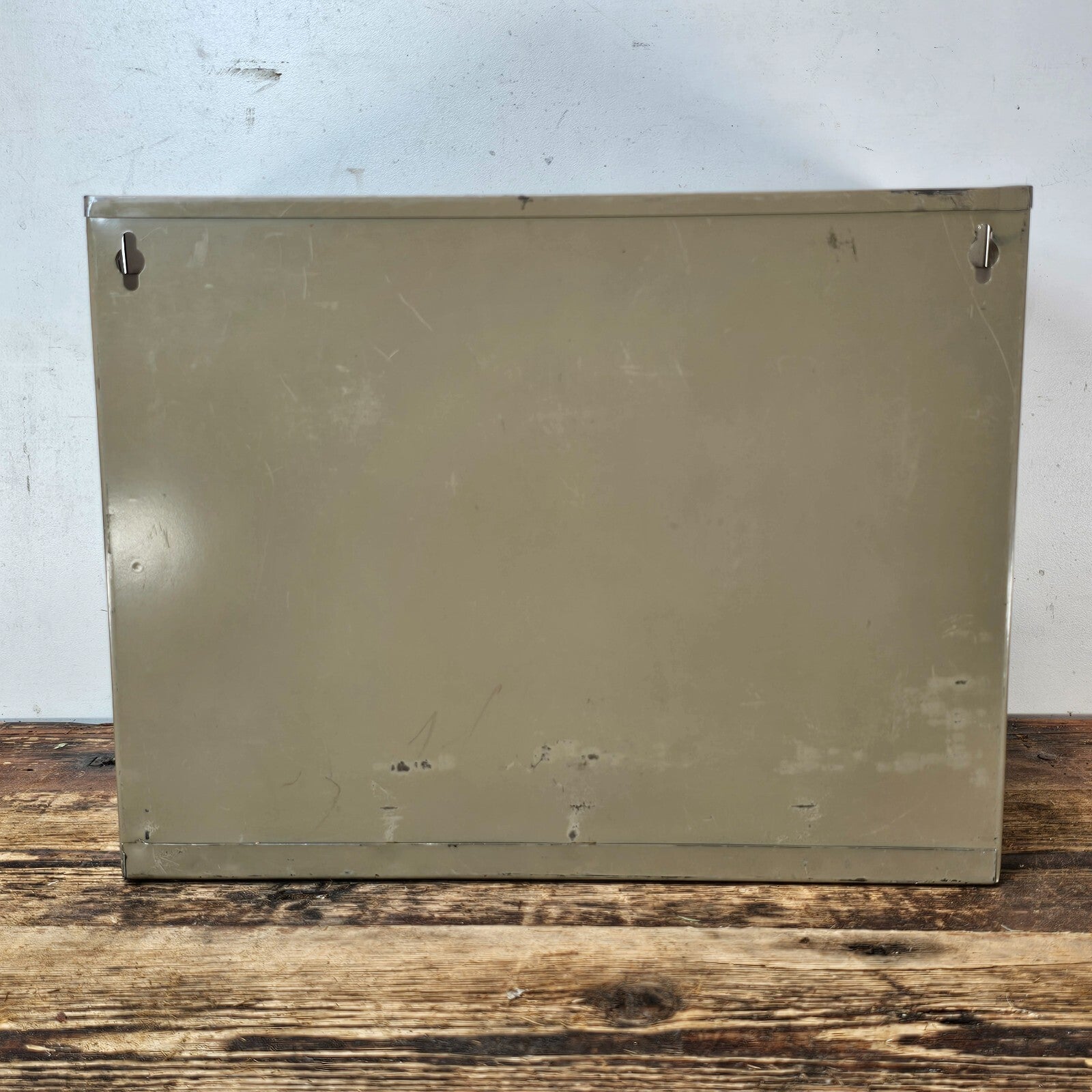Vintage 4-Tier Wall-Mounted / Desktop Steel File Organizer