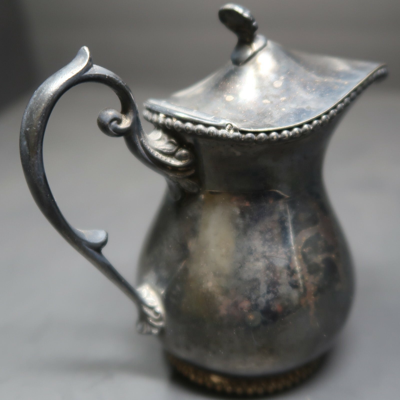 Vintage Barbour Silver Co. 4350 Creamer L4" x W2.25" x H4.25"