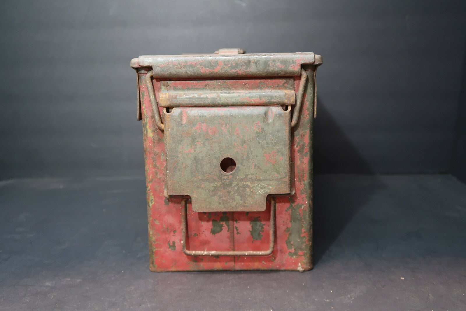 Vintage Ammo Can Metal Container US Military Issue Gear Storage