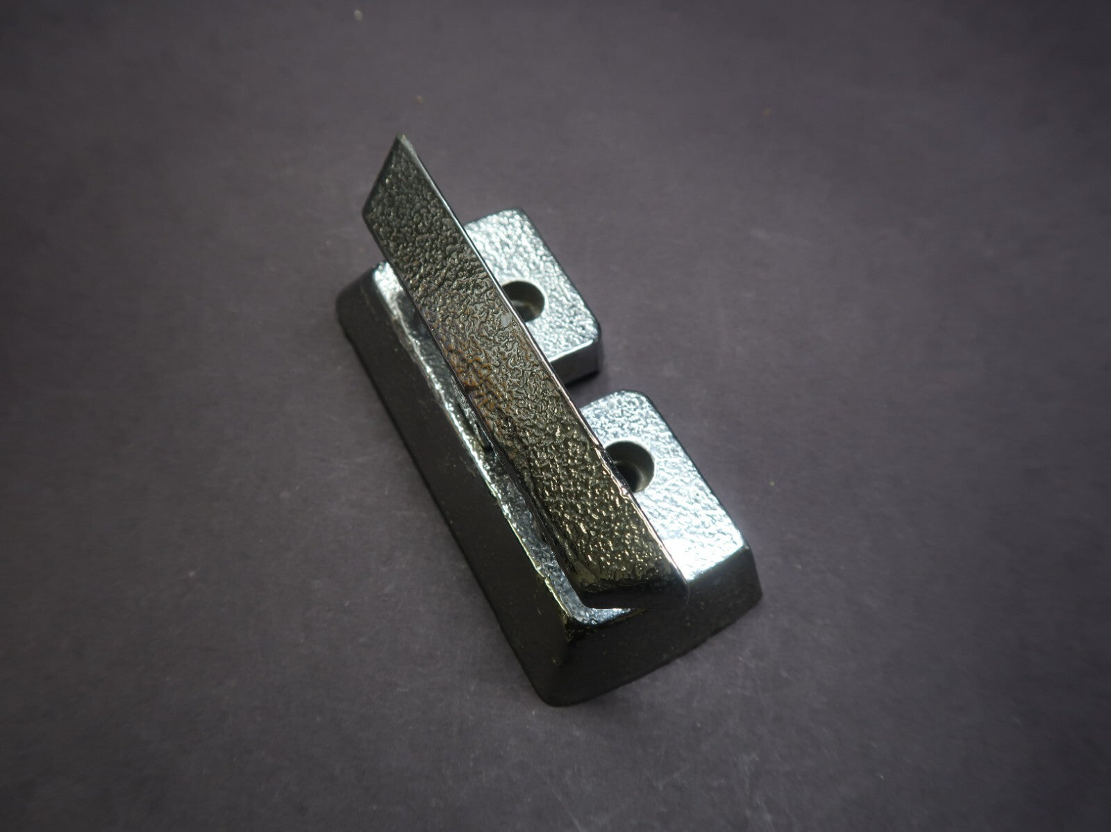 Clark Industrial Folding Chrome Boat Cleat Vintage