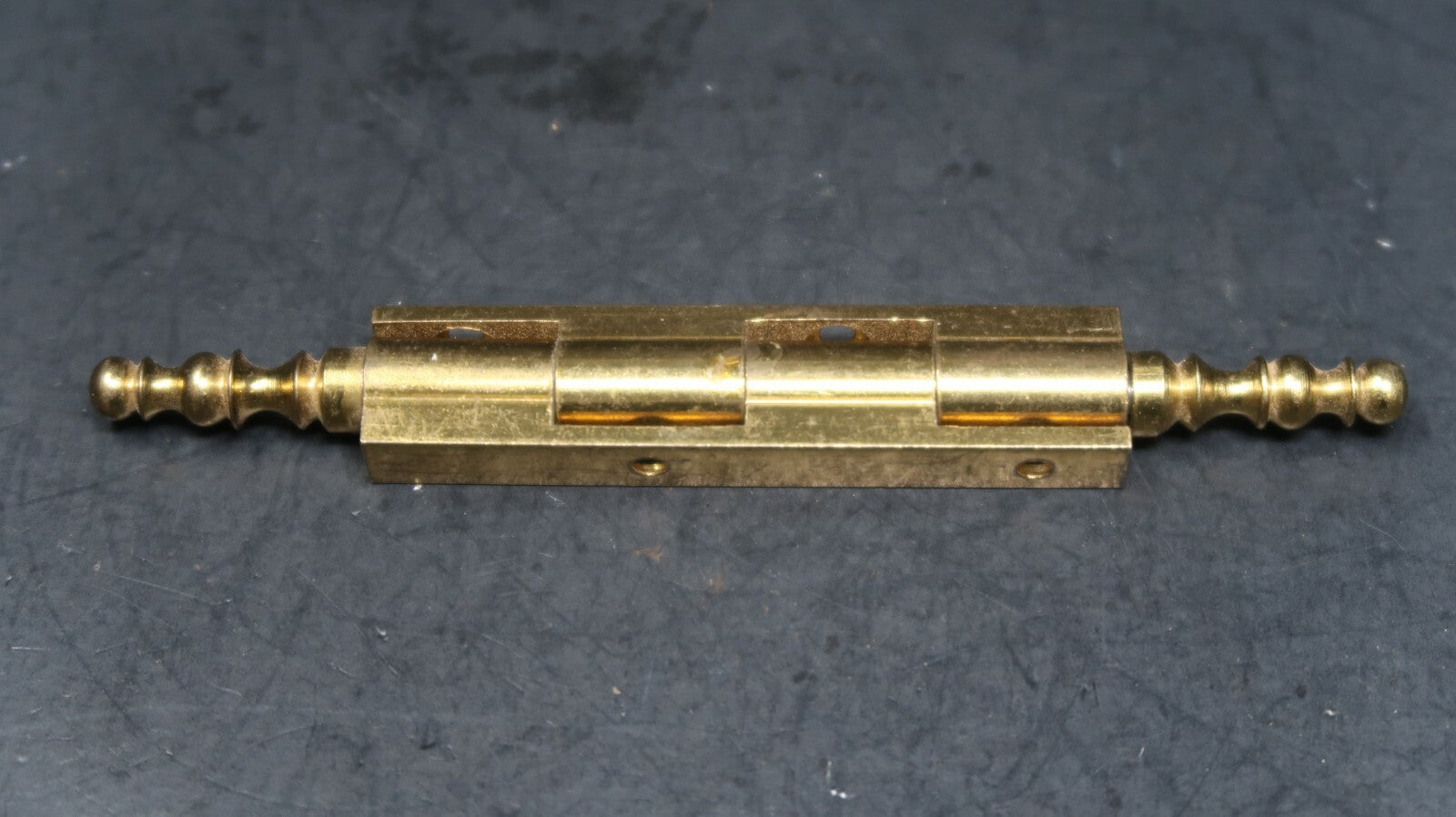 Victorian Brass Plated Steel Door Cabinet Hinges 4" (F)(Short)