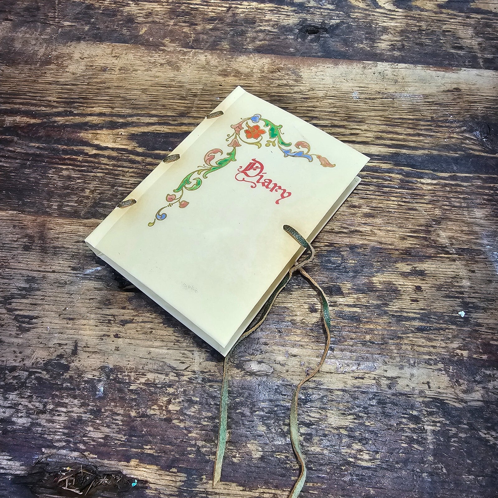 Small Handmade Diary - Made In Italy - Giulio Giannini & Figlio  3.5" x 5"
