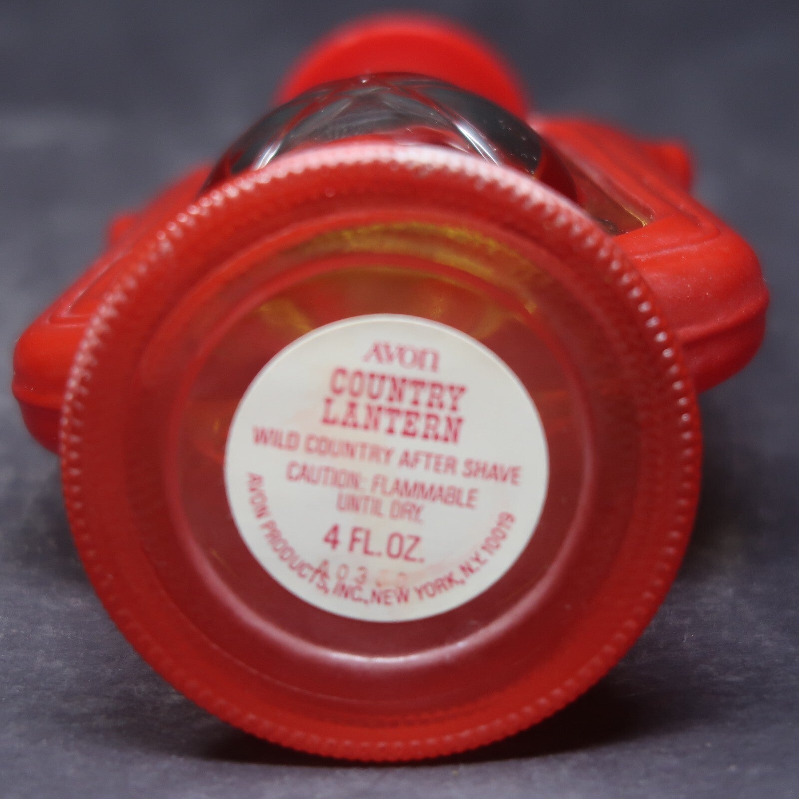 AVON Lantern Wild Country After Shave 4 fl oz 1970s Vintage