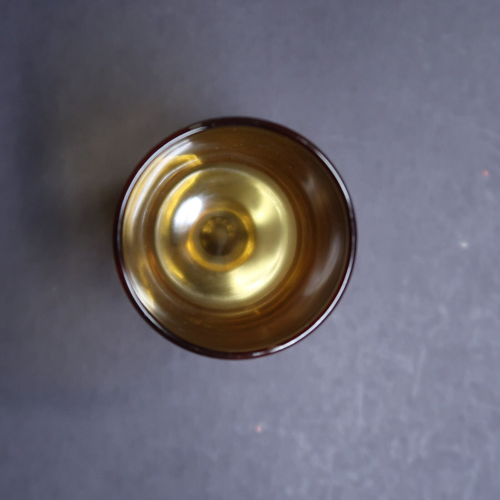 Luminarc Amber Footed Shot Glass H 2.8"