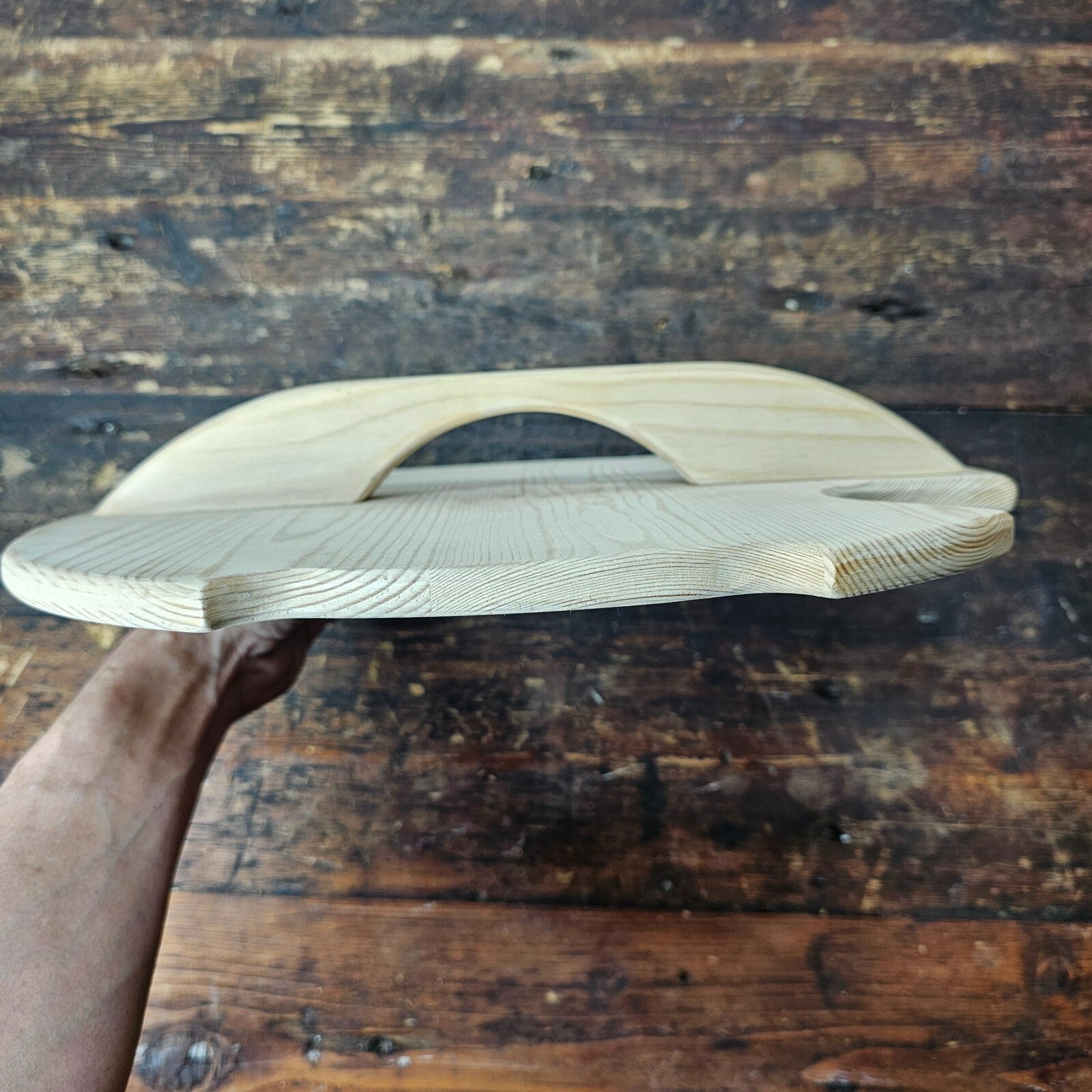 Wood Pot Lid 14.5" Diameter