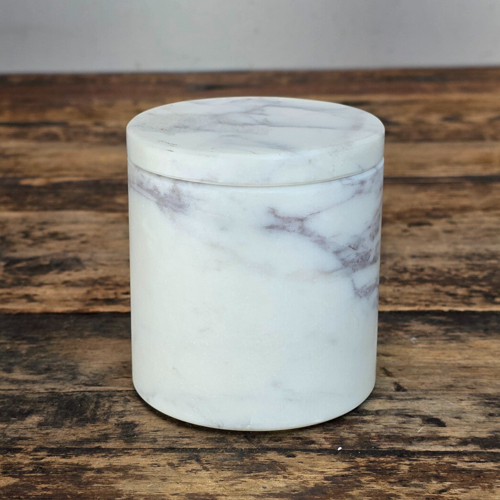 Threshold Marble Lidded Canister - Target (2016) - Bathroom / Kitchen Jar