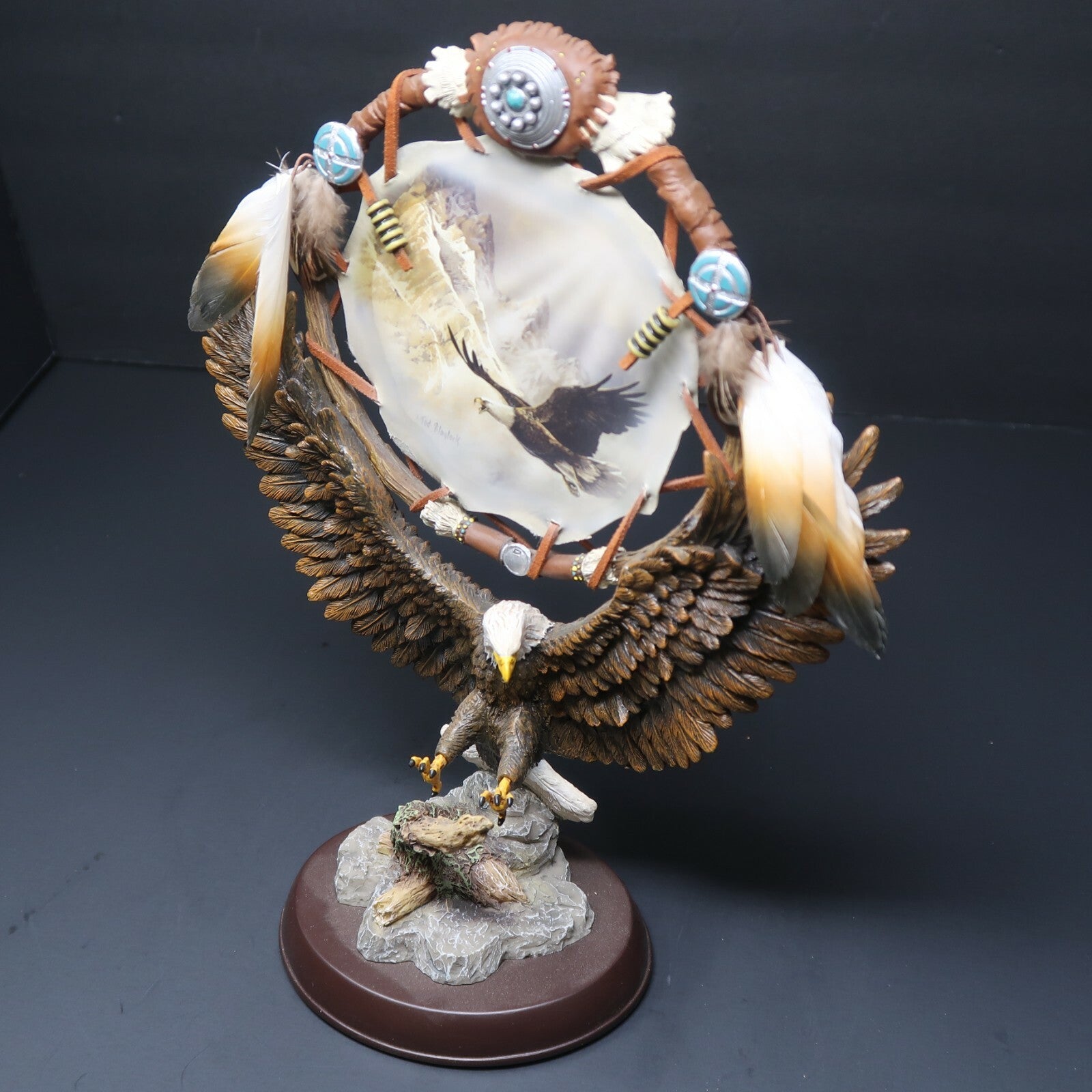 Soaring Dream First Issue In Wings Of Glory 2007 Bradford Exchange W9" x H10.75"