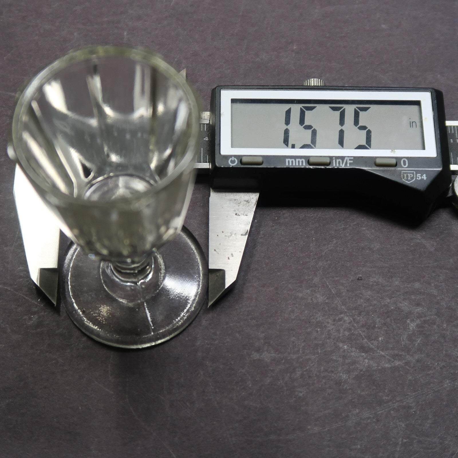Mini Wine Shot Glass H 3"