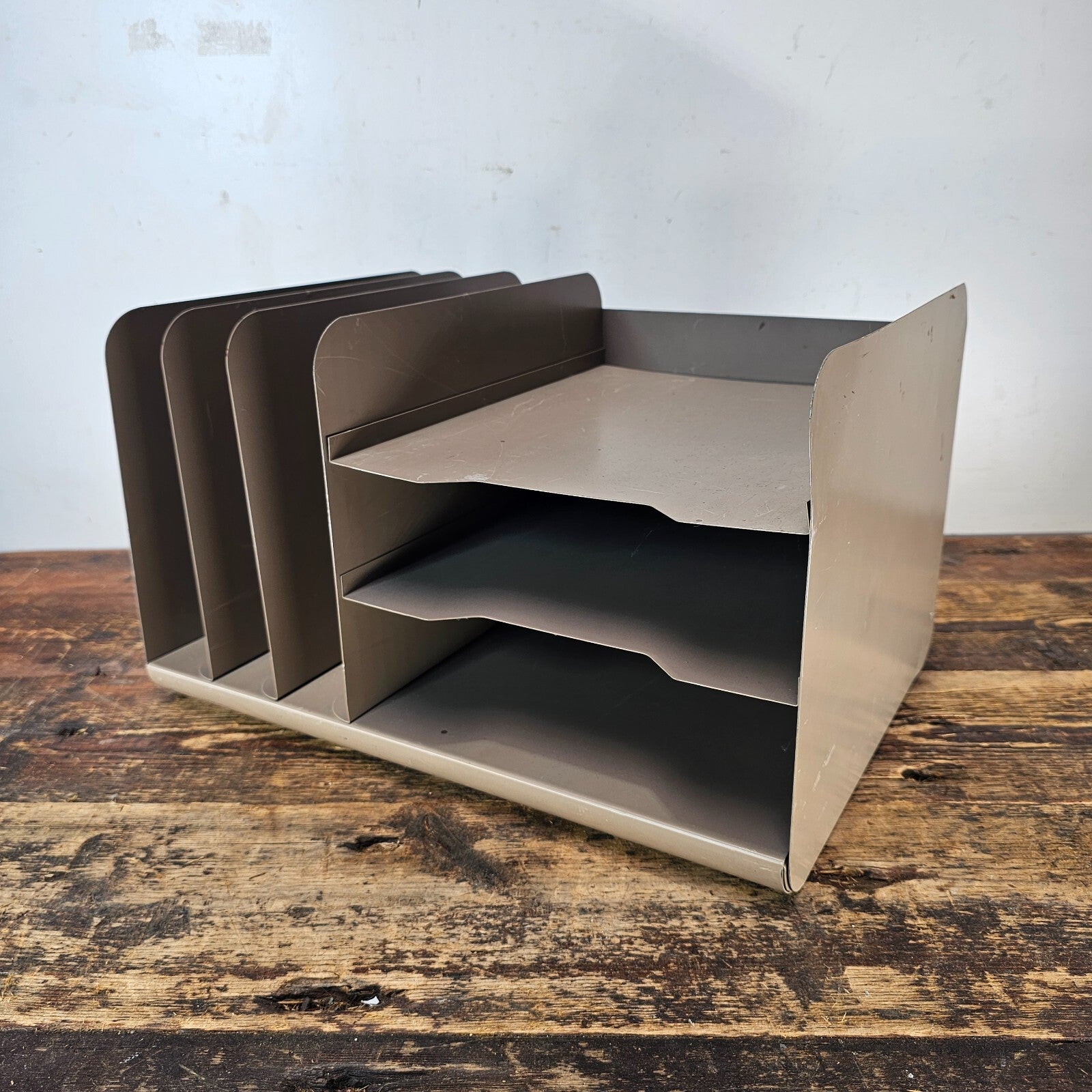 Vintage Mid-Century Desk Organizer