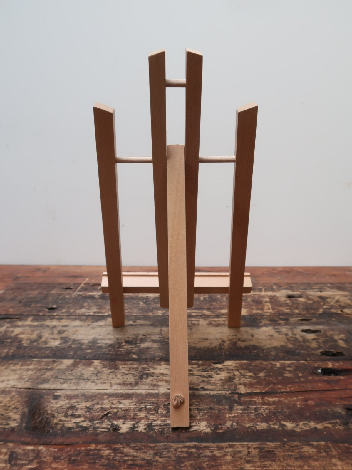 Small Wood Easel Tabletop Easel Stand 15.5" x 8.5" x 1.5" (Set of 2)