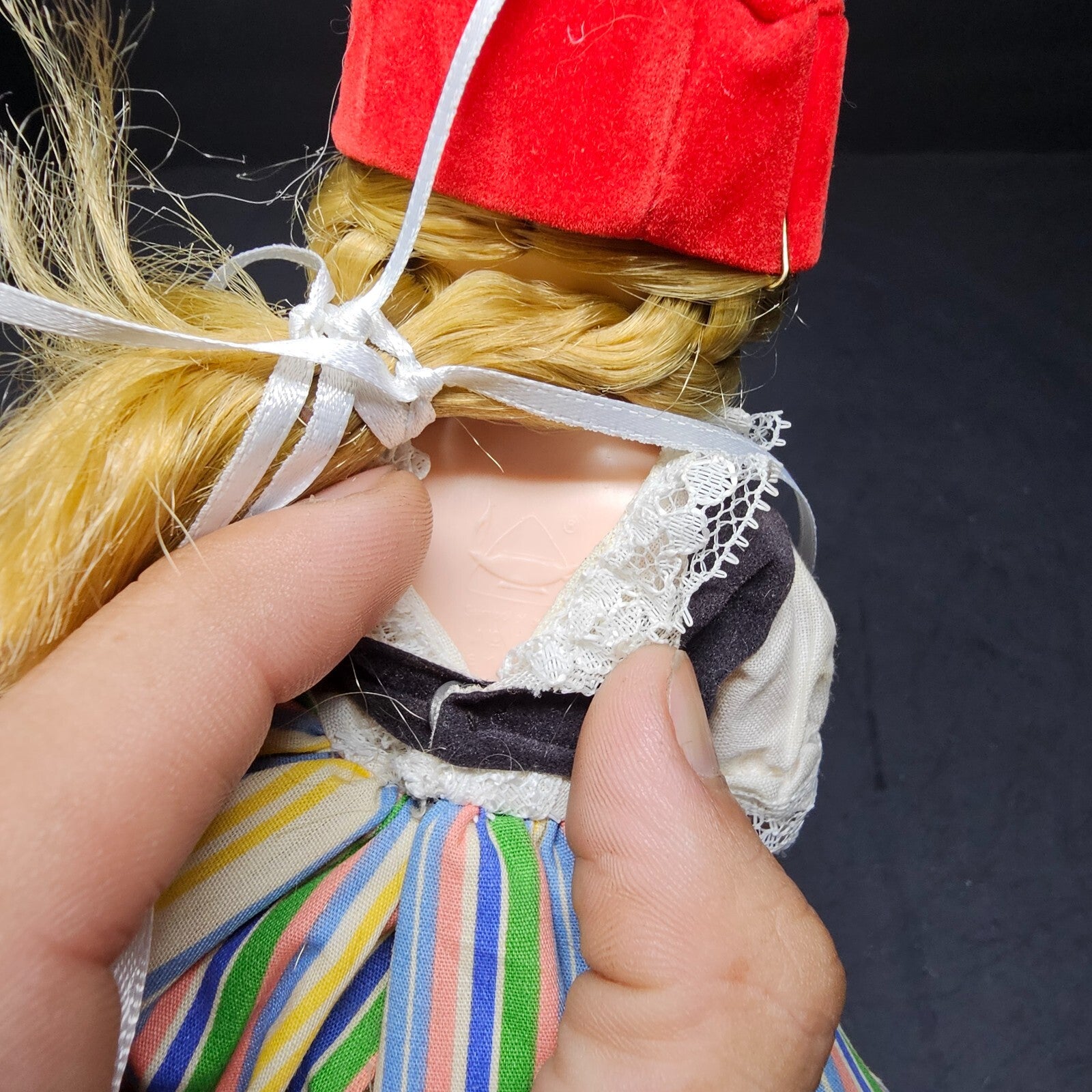 Vintage Symbol Of Quality Doll Greece 7”