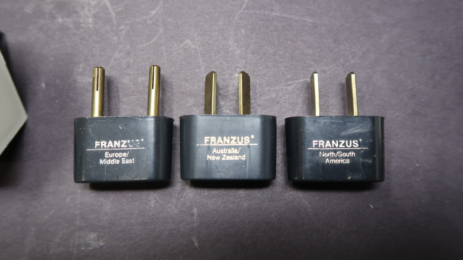 Franzus Travel-Lite Worldwide Converter Adapters Model BK-1600