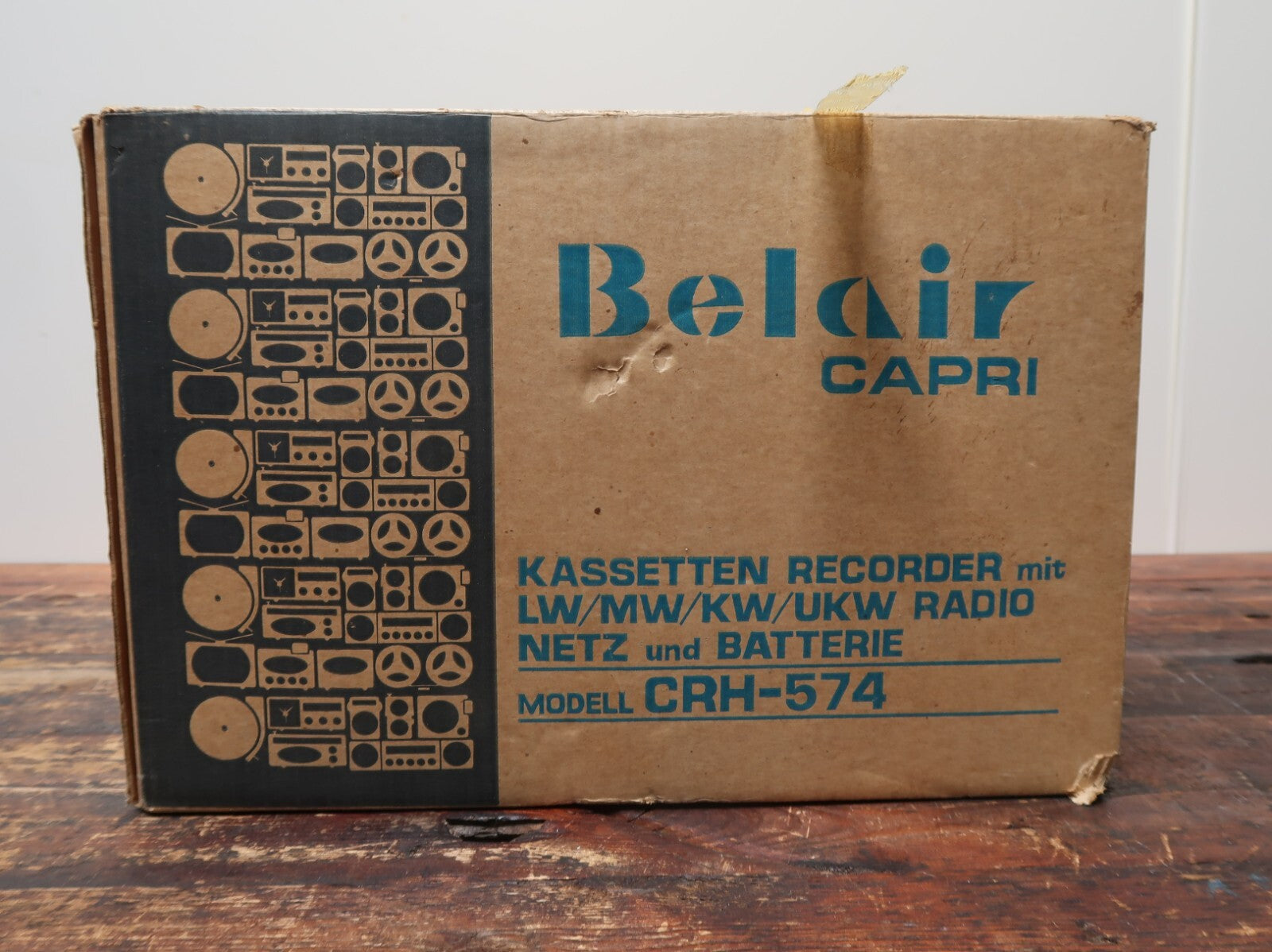 Cassetten Recorder CRH-574 LMKU + 1Kanal - Belair Enterprises Hawthorne CA