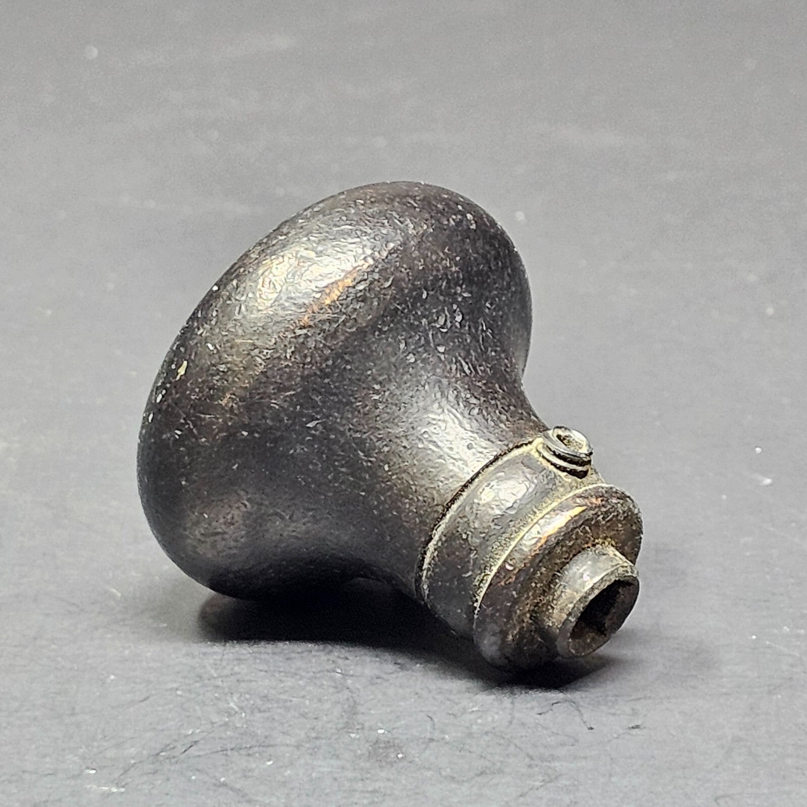 Antique Single Door Knob Solid Brass (1 lb.)