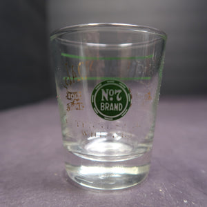Jack Daniel's Green No. 7 Brand Shot Glass H 2.5"