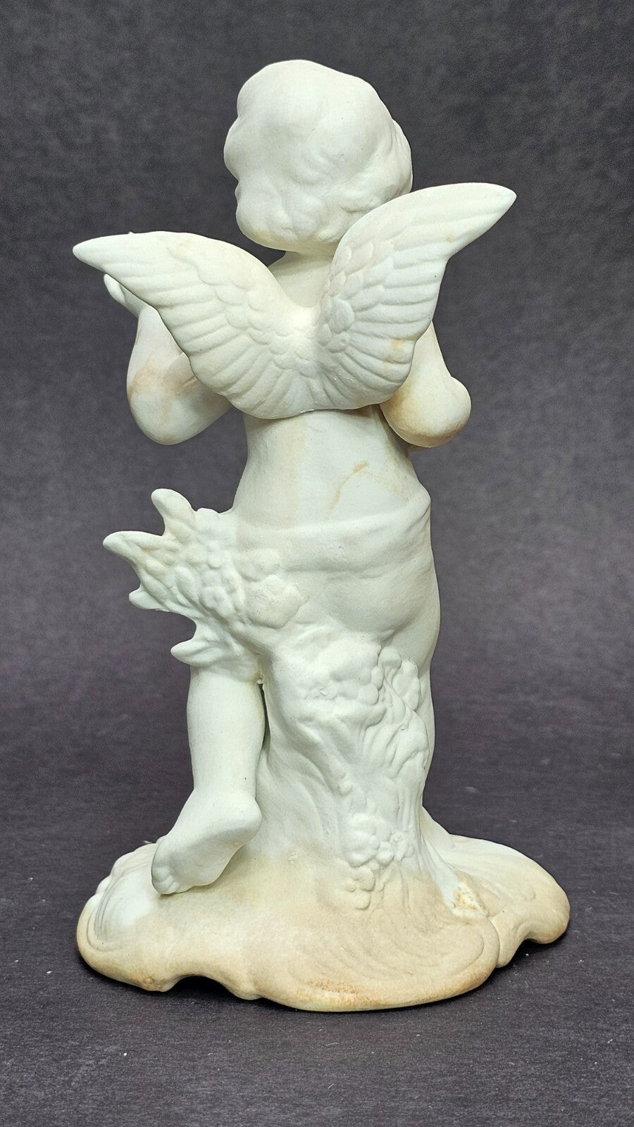 Vintage Dresden Original Germany Bisque Cherub Figurines Four Seasons (Stains)
