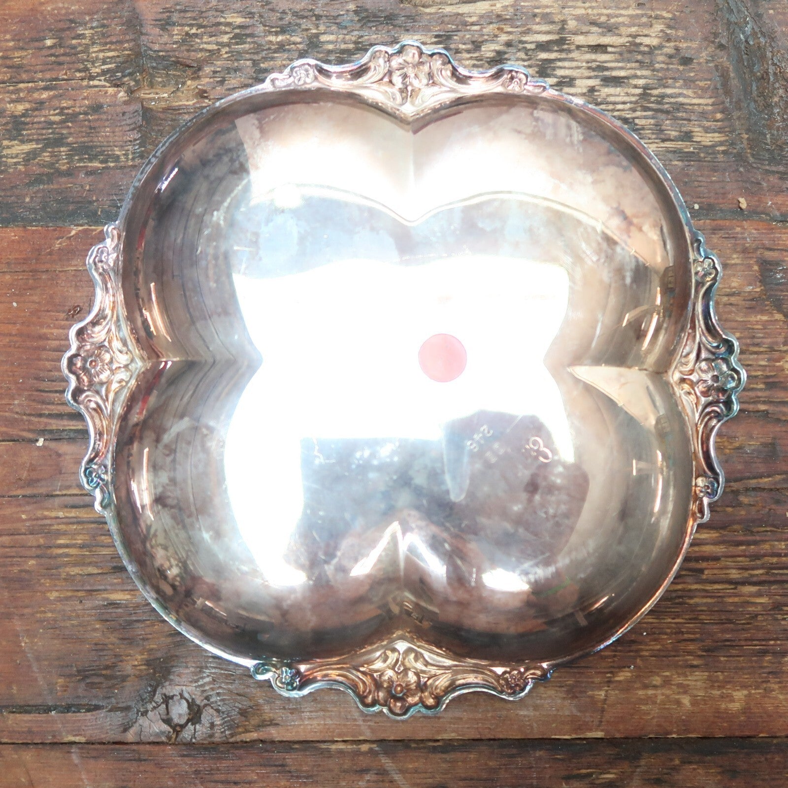 International Silver Co DeepSilver Empress Party Set Relish Tray & Spoon Set