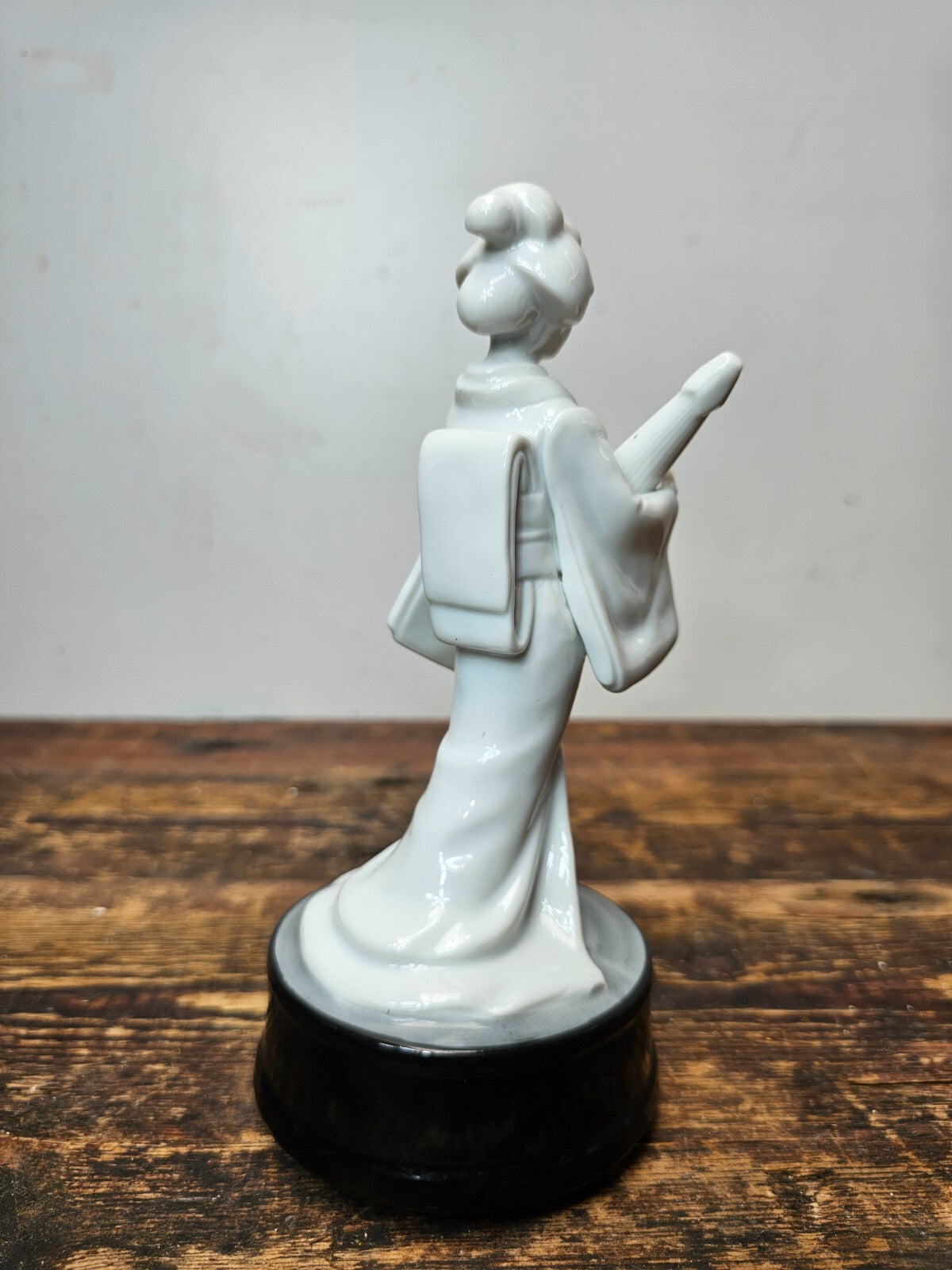 Vintage Rosenthal Netter Made In Japan Porcelain Geisha Music Box