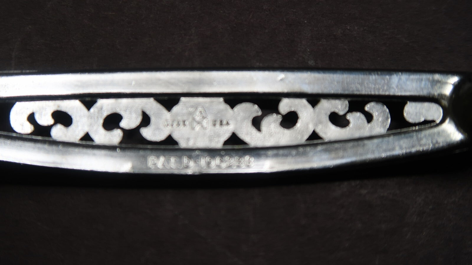 Ajax Silver Floral Filigree Drawer Pulls Cabinet Handles