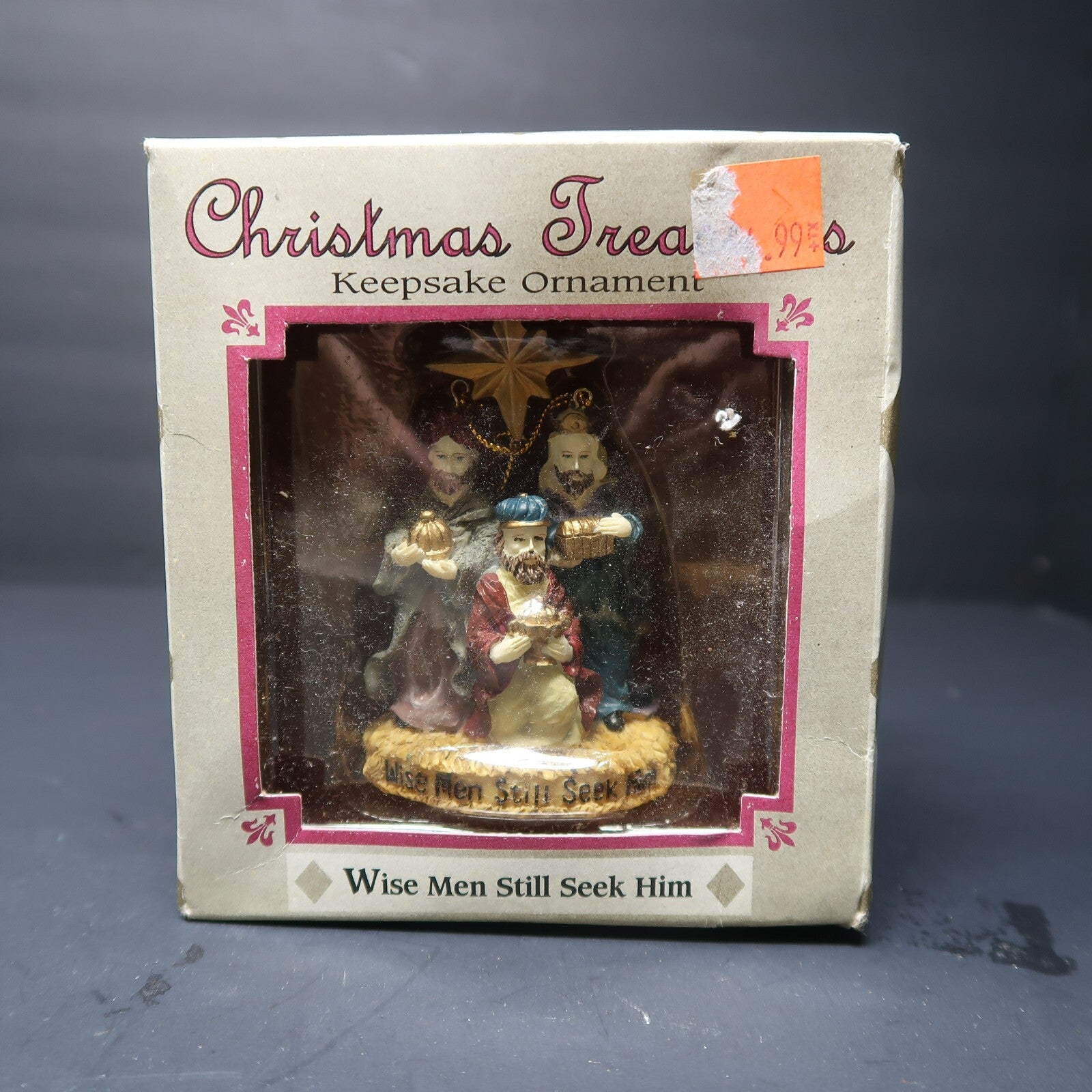 Mixed Lot 5 Christmas Ornaments Assorted