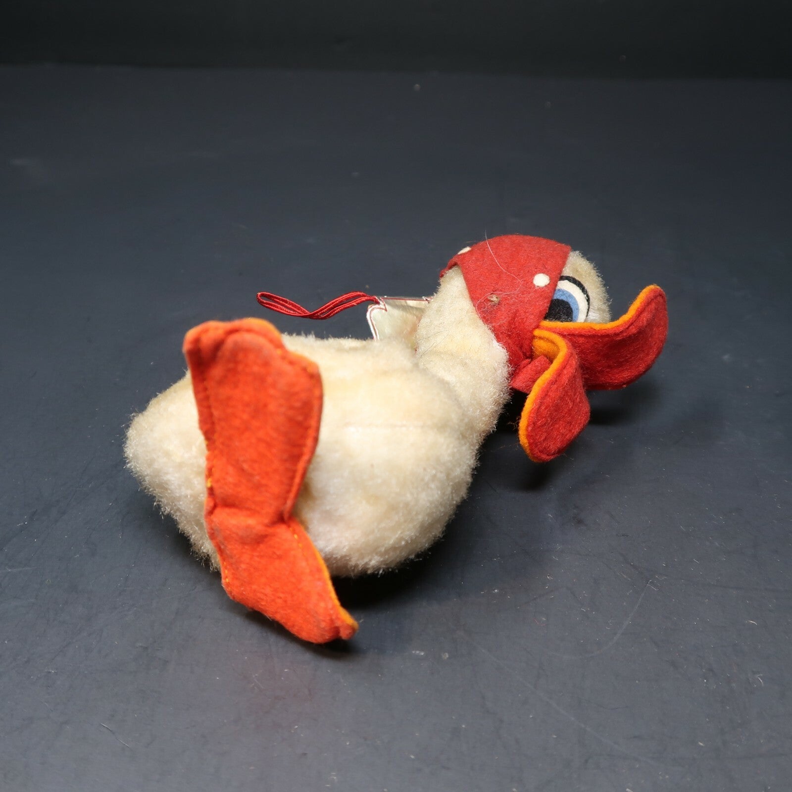 Vintage G.I.R. Pertegato Vicenza Duck Doll With Tag H6" Made in Italy 1960's