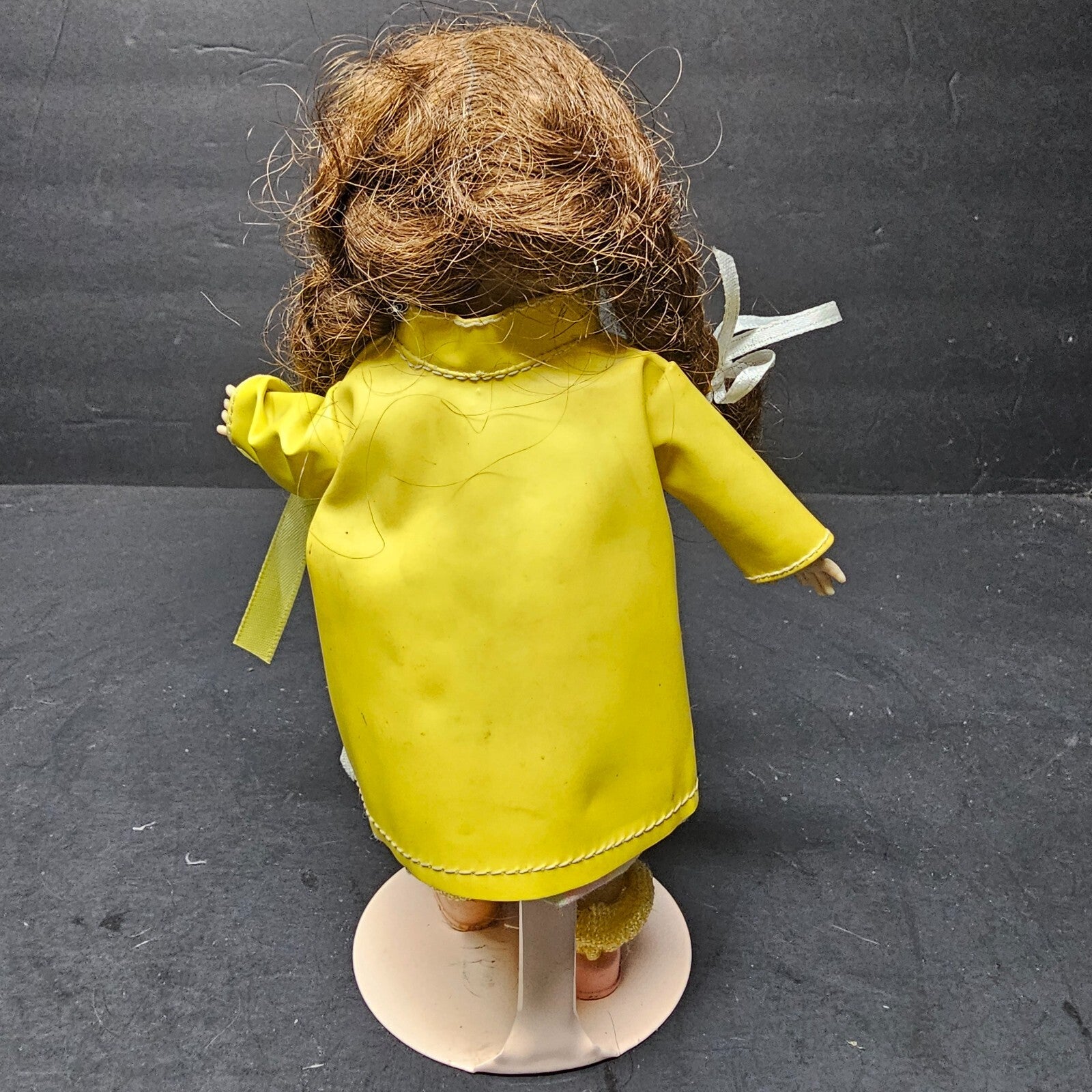 Vintage Vogue Ginny Doll 8" SLW Yellow Zipper Rain Coat