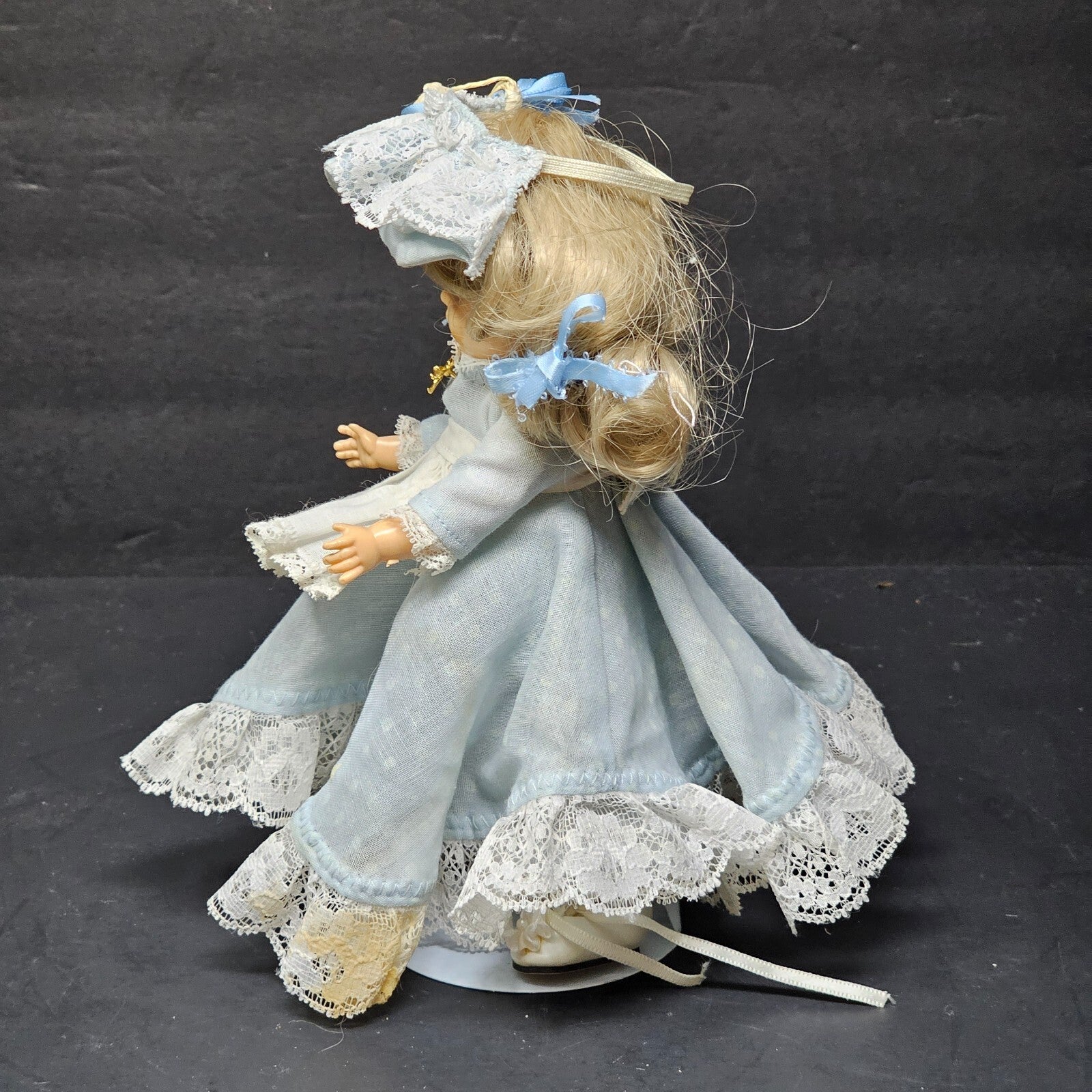 Vintage Virga Doll In Marlene Peterson Dress 8"