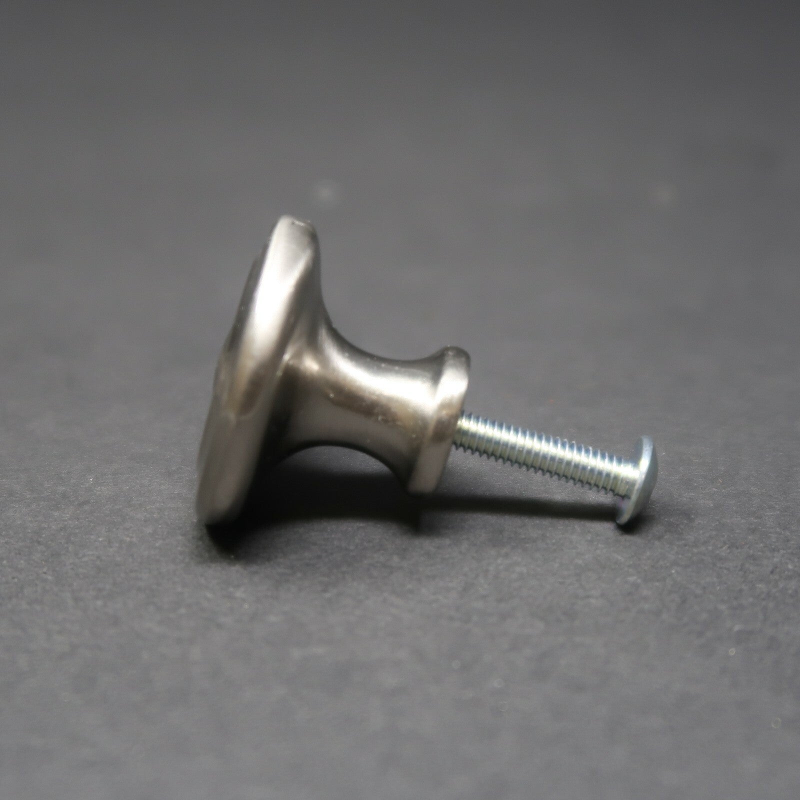 Set of 3 Stainless Steel Cabinet Drawer Knobs Kitchen Pulls 1.2" x 1.2"