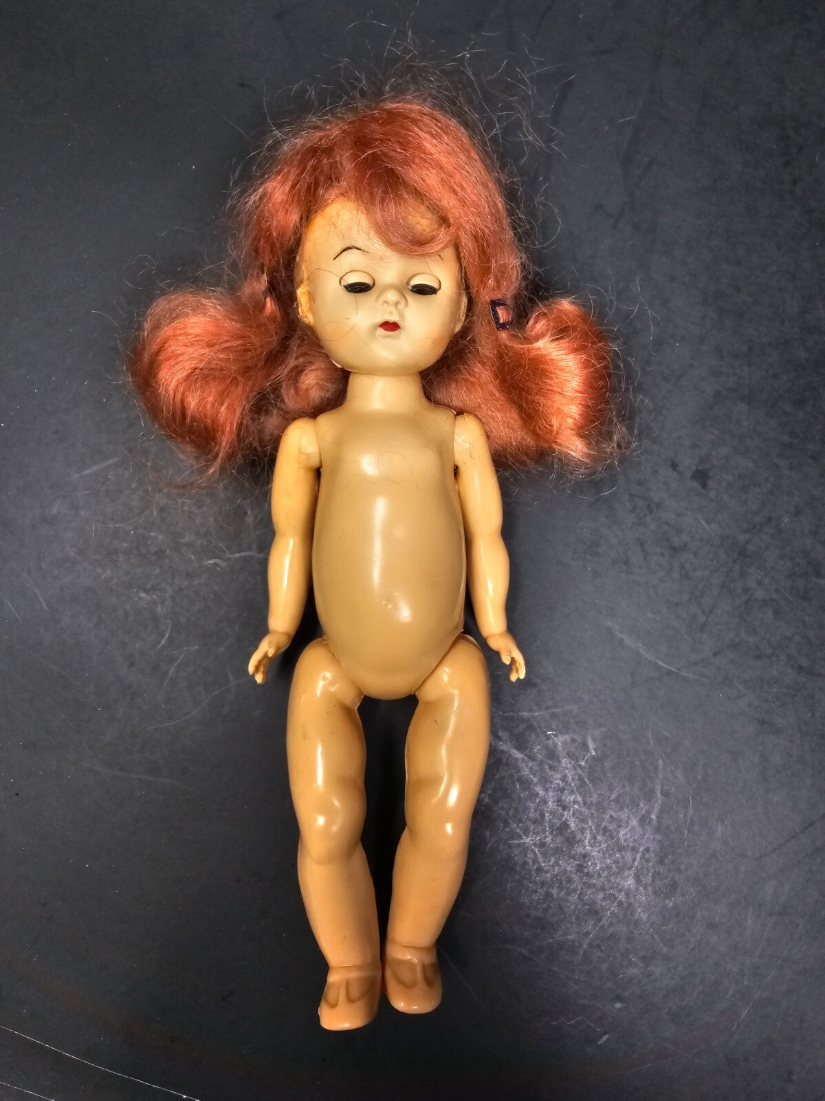 Vintage Virga Doll SLW in Vogue Ginny Skirt 1950's