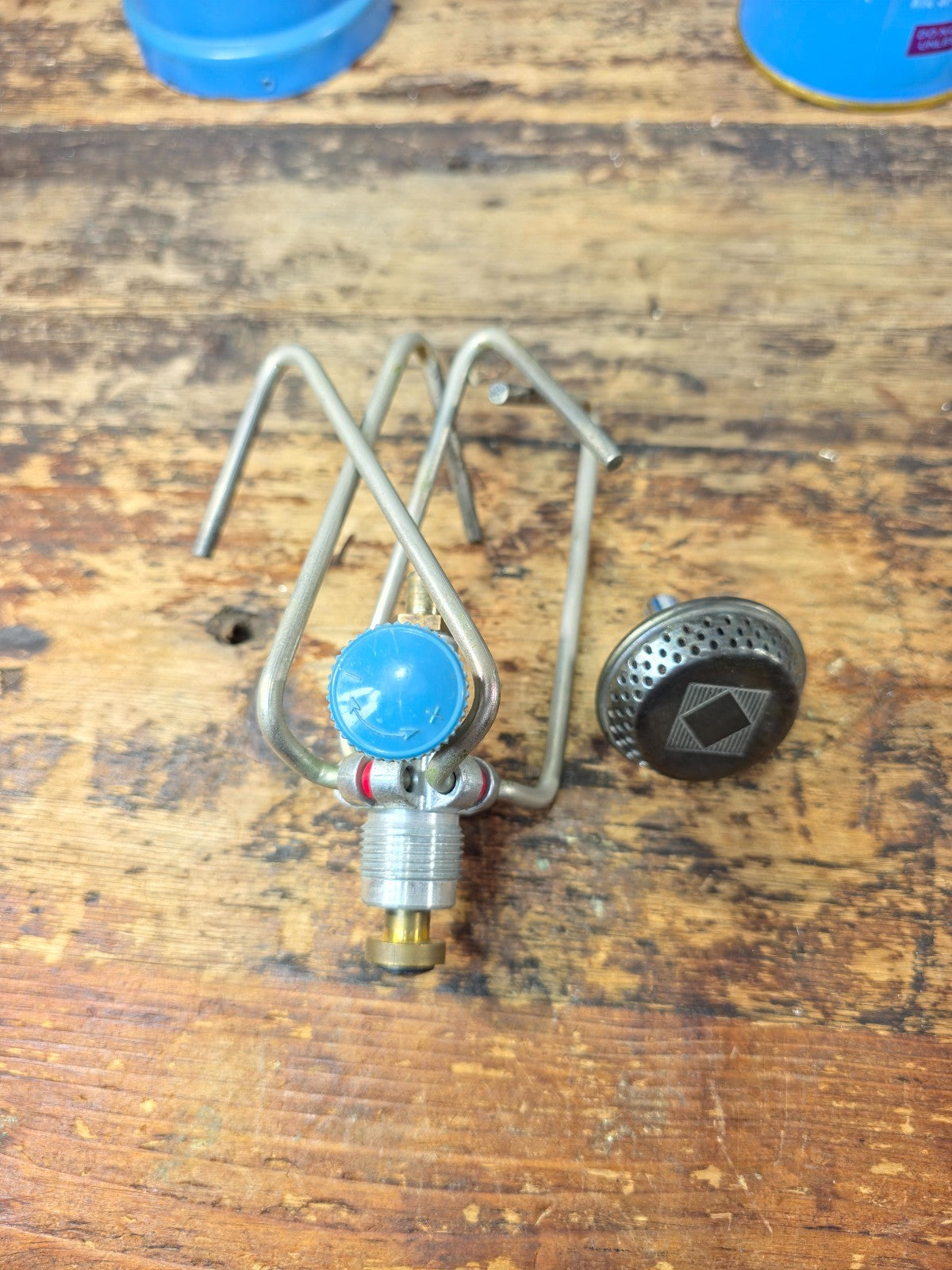 Vintage Camping Gaz “Super Bleuet” Portable Gas Stove – 1970s–80s, France