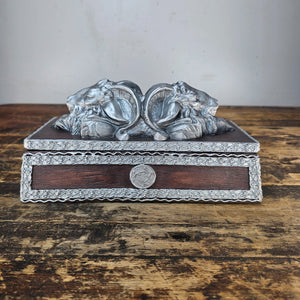 Rare 2001 "Aries Ram" Gothic Trinket Box by Raven's Flight
