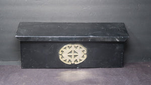 Vintage Wall Mounted Mailbox Flip Top Mail Slot 16.5" W x 3.5" D x 6.25" H