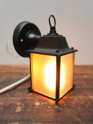 Small Exterior Wall Light Fixture Outdoor Lighting Garden Porch Patio