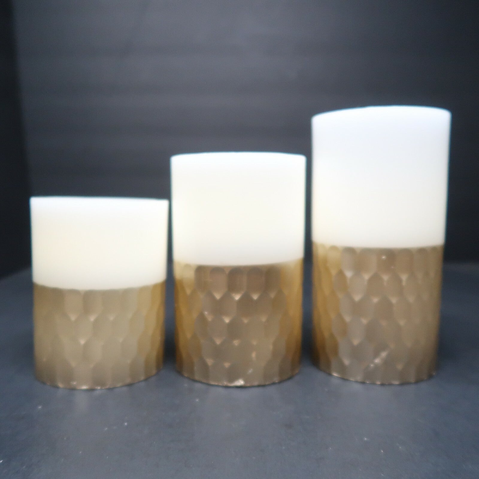 3 pcs Studio Mercantile LED Candle Set