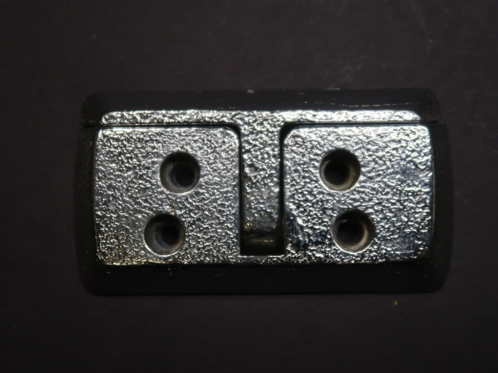 Clark Industrial Folding Chrome Boat Cleat Vintage