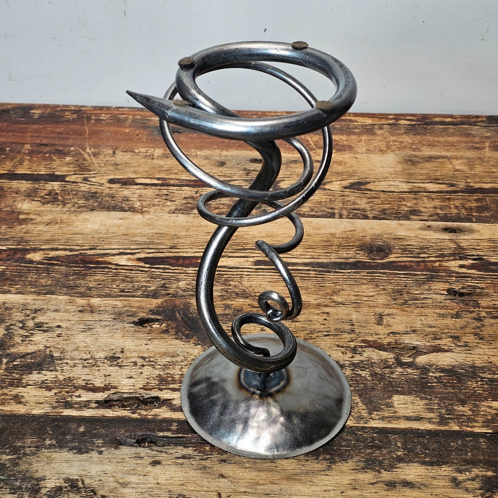 Belltrees Forge Single Tangle Handforged Candlestick From UK 11"H