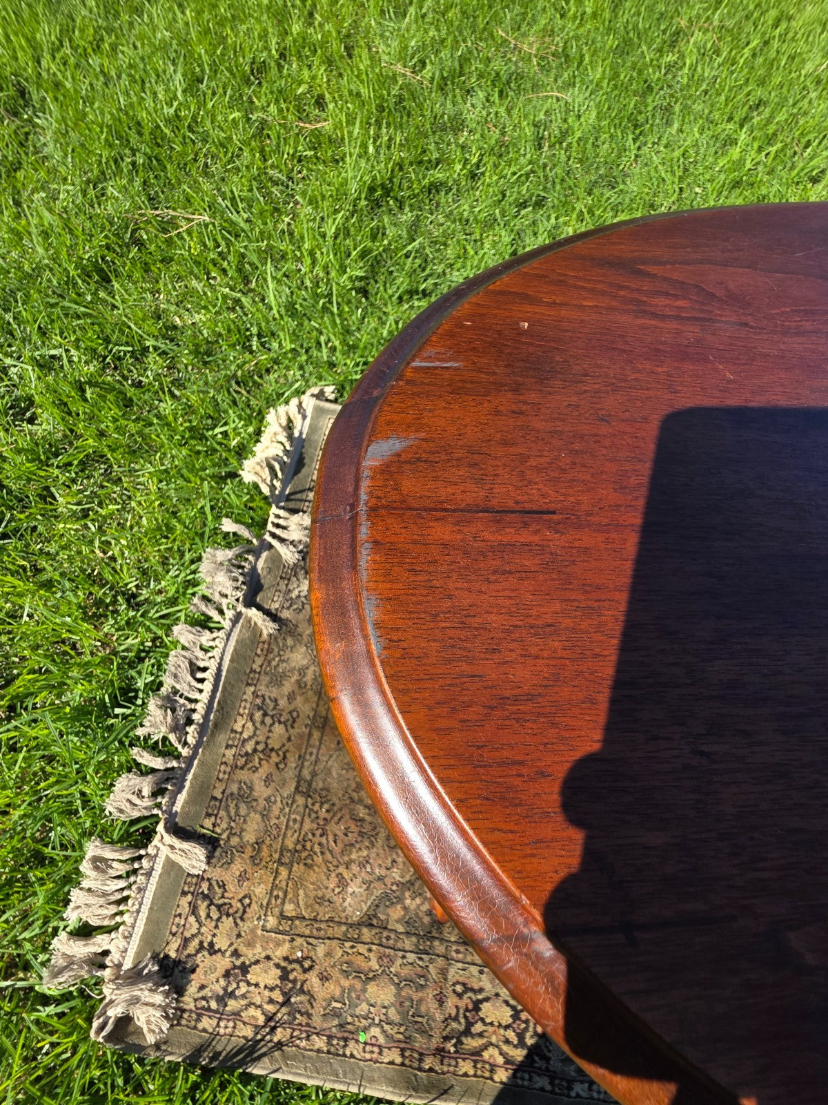 Antique Turned Bobbin Legs, 2 Tier, Parlor Side Table, Solid Wood