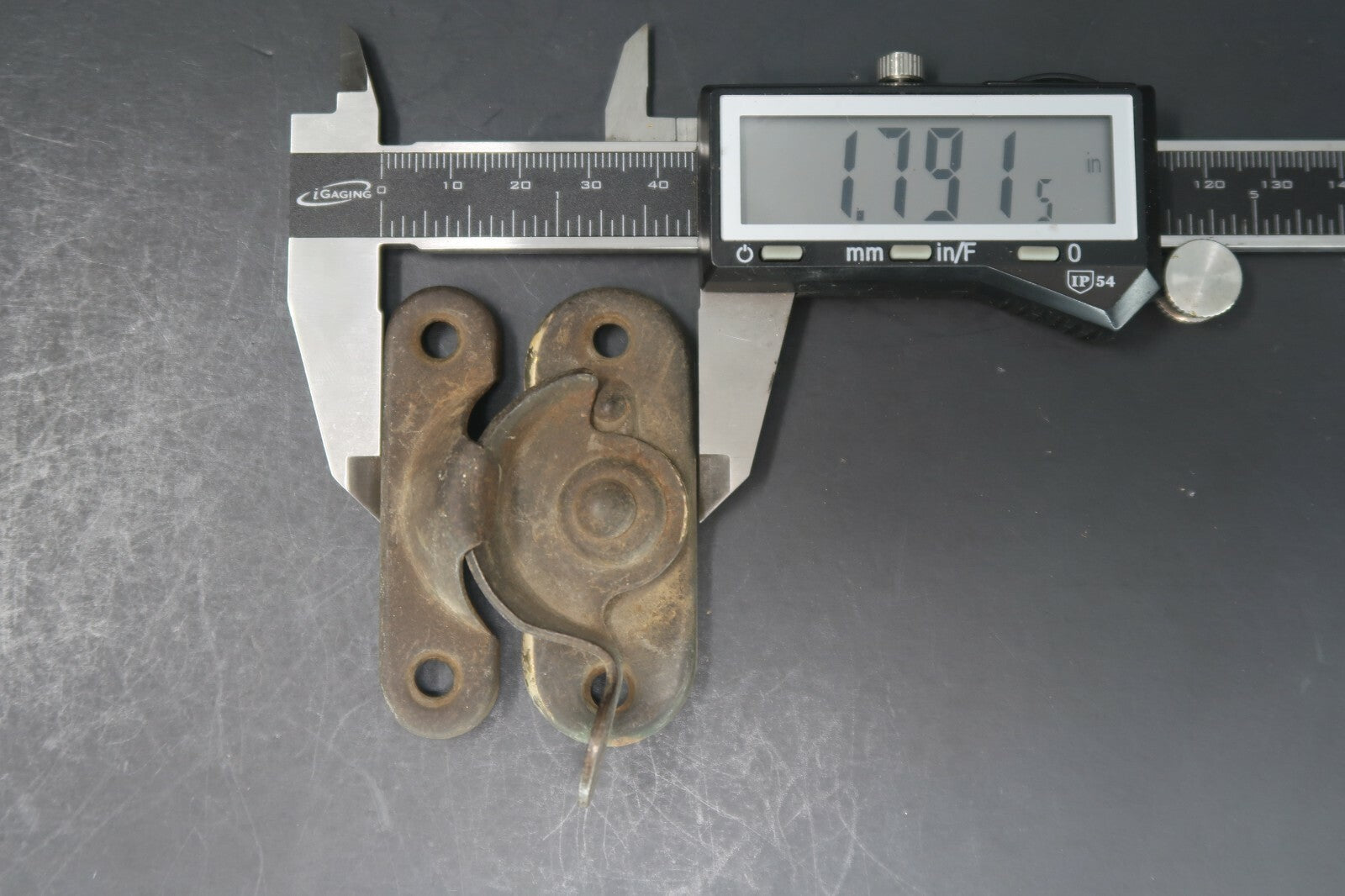 Vintage Window Latch Sash Lock With Lifter (T)