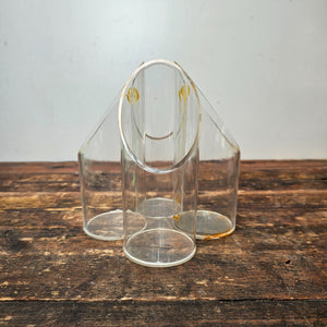 Vintage Lillian Vernon Acrylic Flower Vase