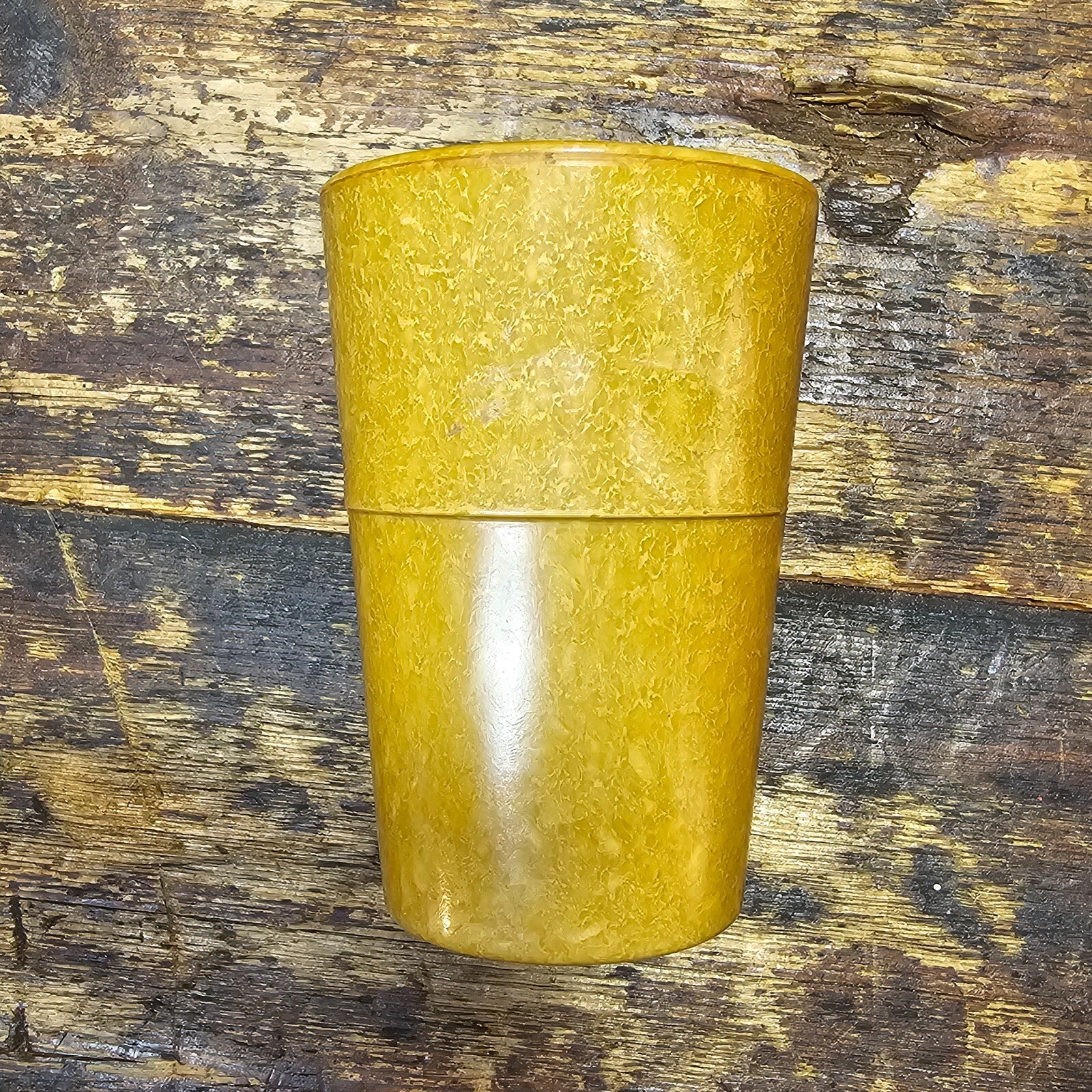 Set of 4 Halsey Inc Melmac Military Mess Hall Tumbler Cups 1960s