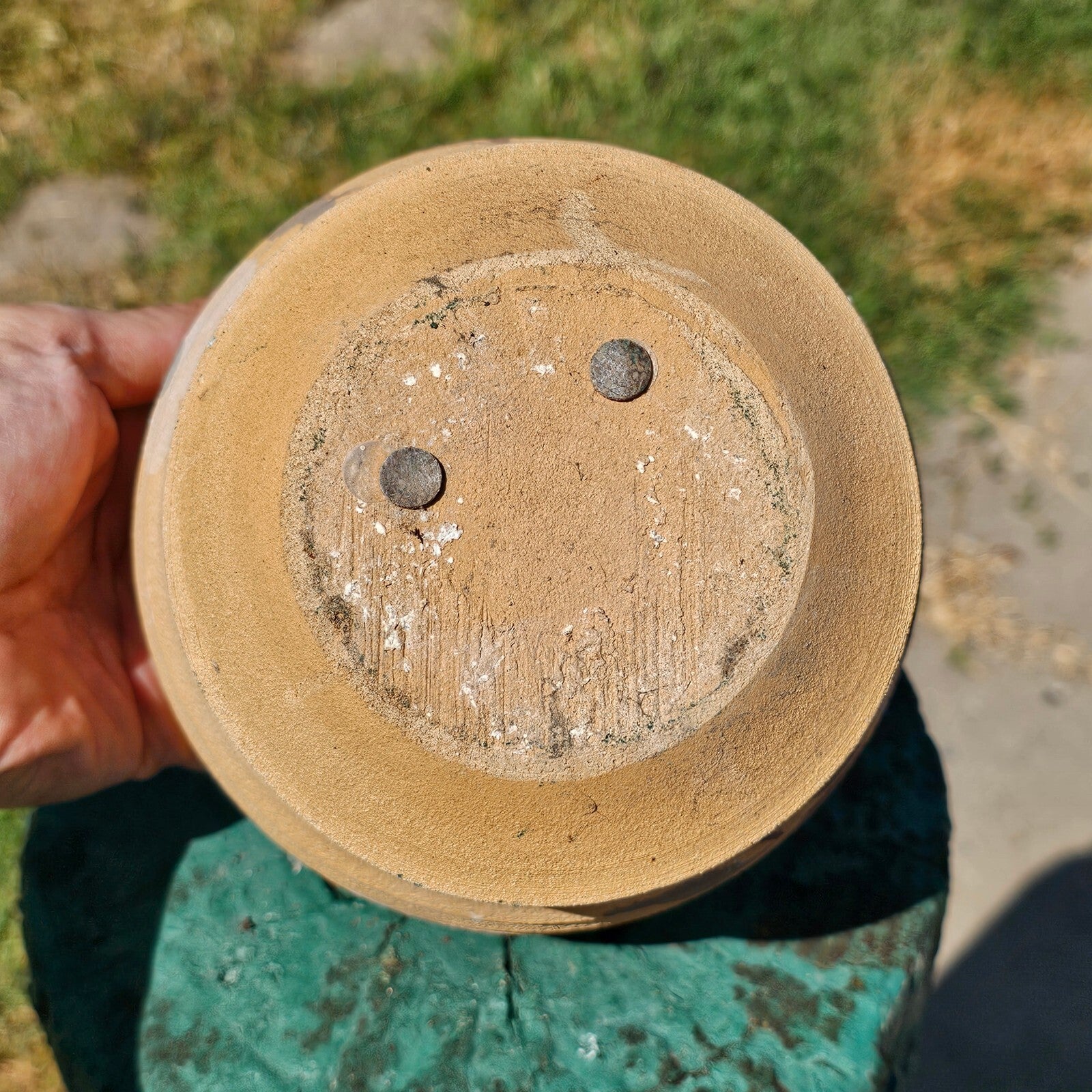 Flower Pot Planter And Saucer 6.25" Dia x 5.25" H