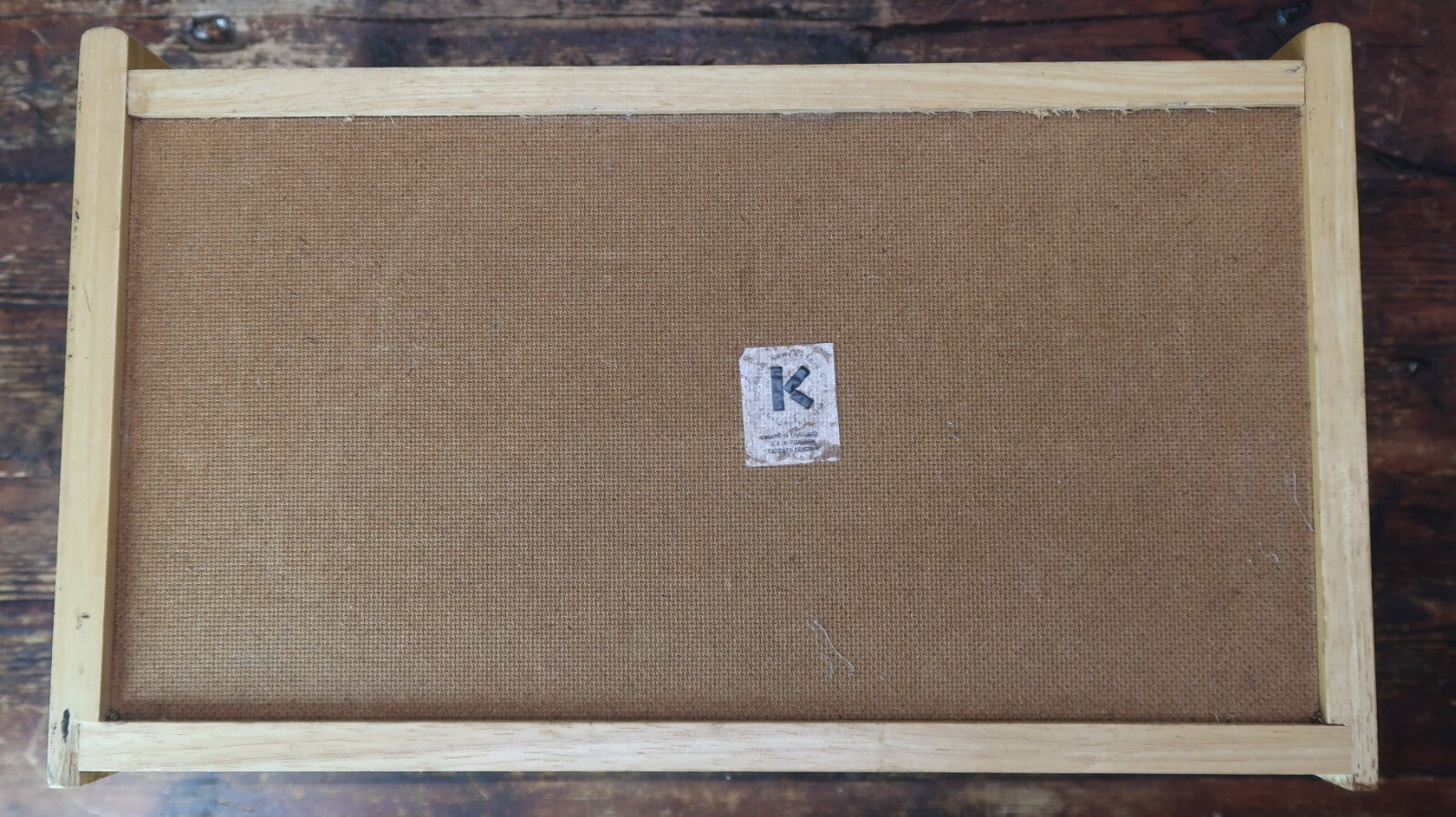 Kamenstein Wood Bread Box Roll-Top Front