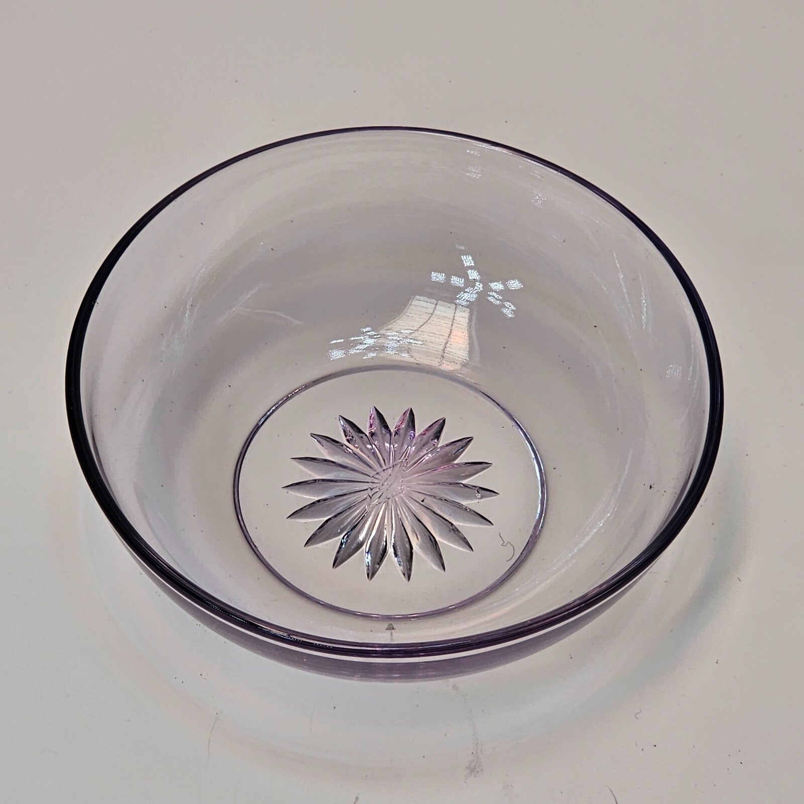 Heisey  4" Nappy Revere Clear Bon Bon