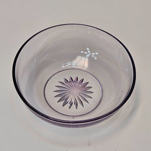 Heisey  4" Nappy Revere Clear Bon Bon
