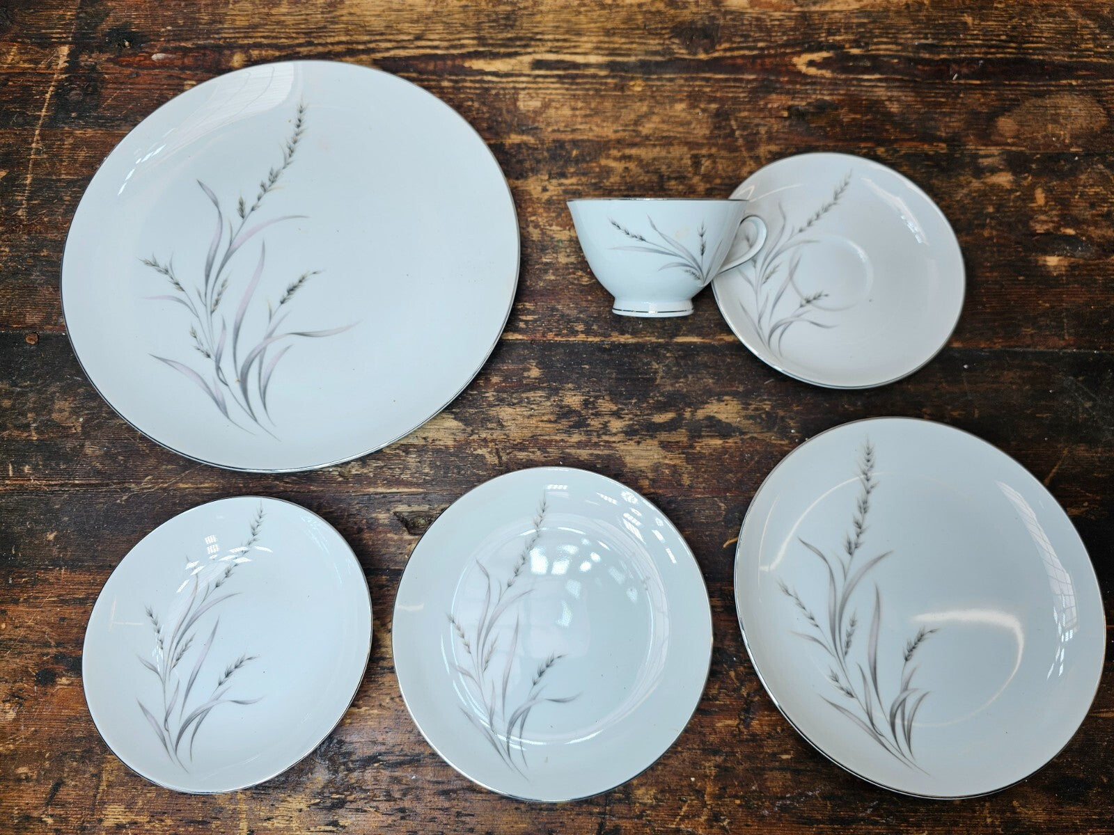 52 Pcs Vintage Royal Song Fine China Eternally Yours Dinnerware Set For 8
