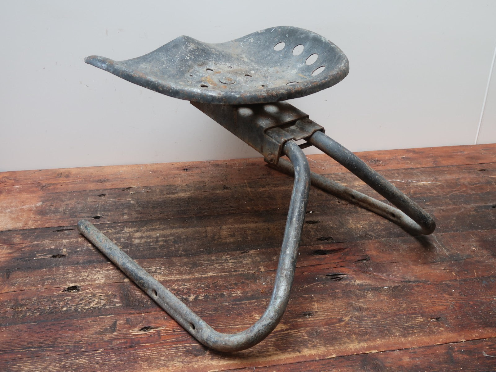 Vintage Tractor Seat Stool Chair Industrial Farmhouse Rustic