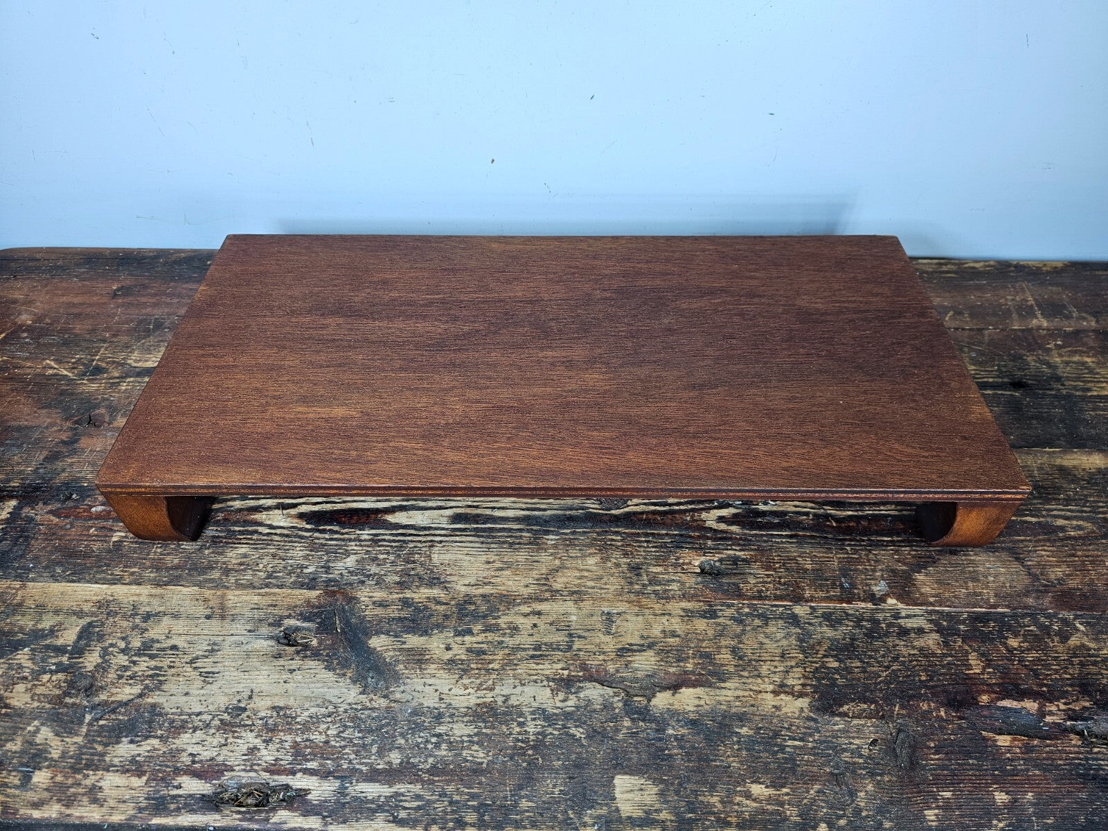 Japanese Wooden Ikebana Vase Bonsai Display Stand With Legs