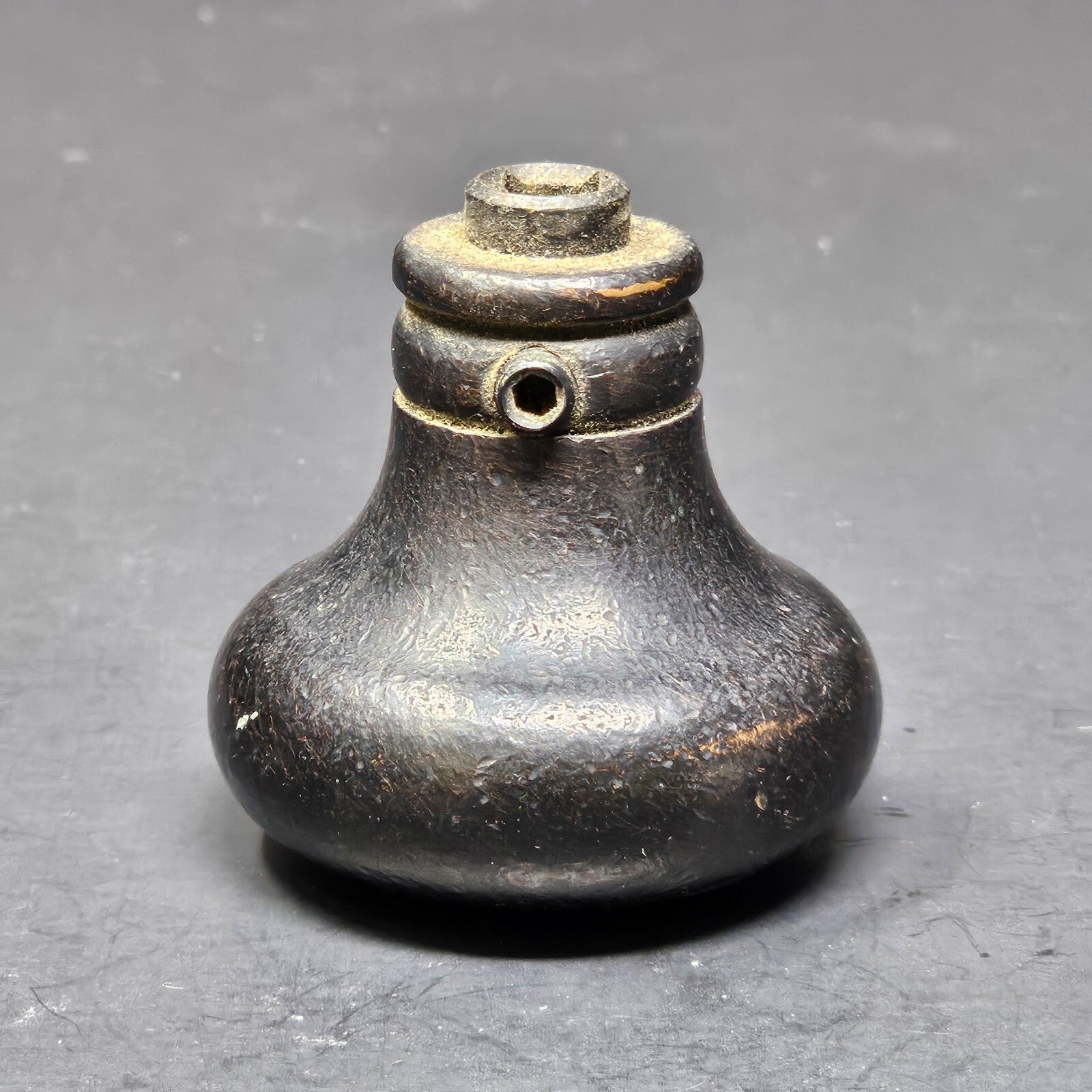 Antique Single Door Knob Solid Brass (1 lb.)