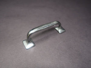 Vintage Chrome Drawer Cabinet Knob Pull 4"